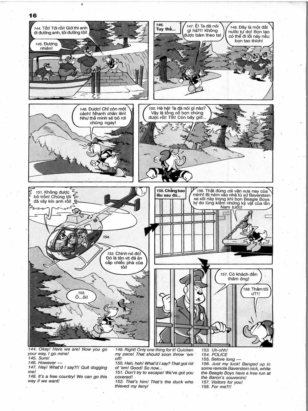 Truyện Tranh Donald Và Bạn Hữu trang 2