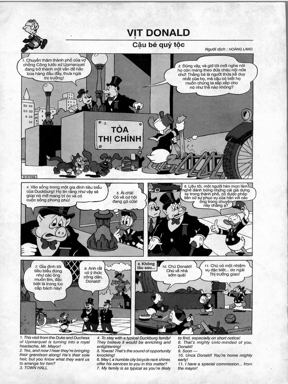Truyện Tranh Donald Và Bạn Hữu trang 2