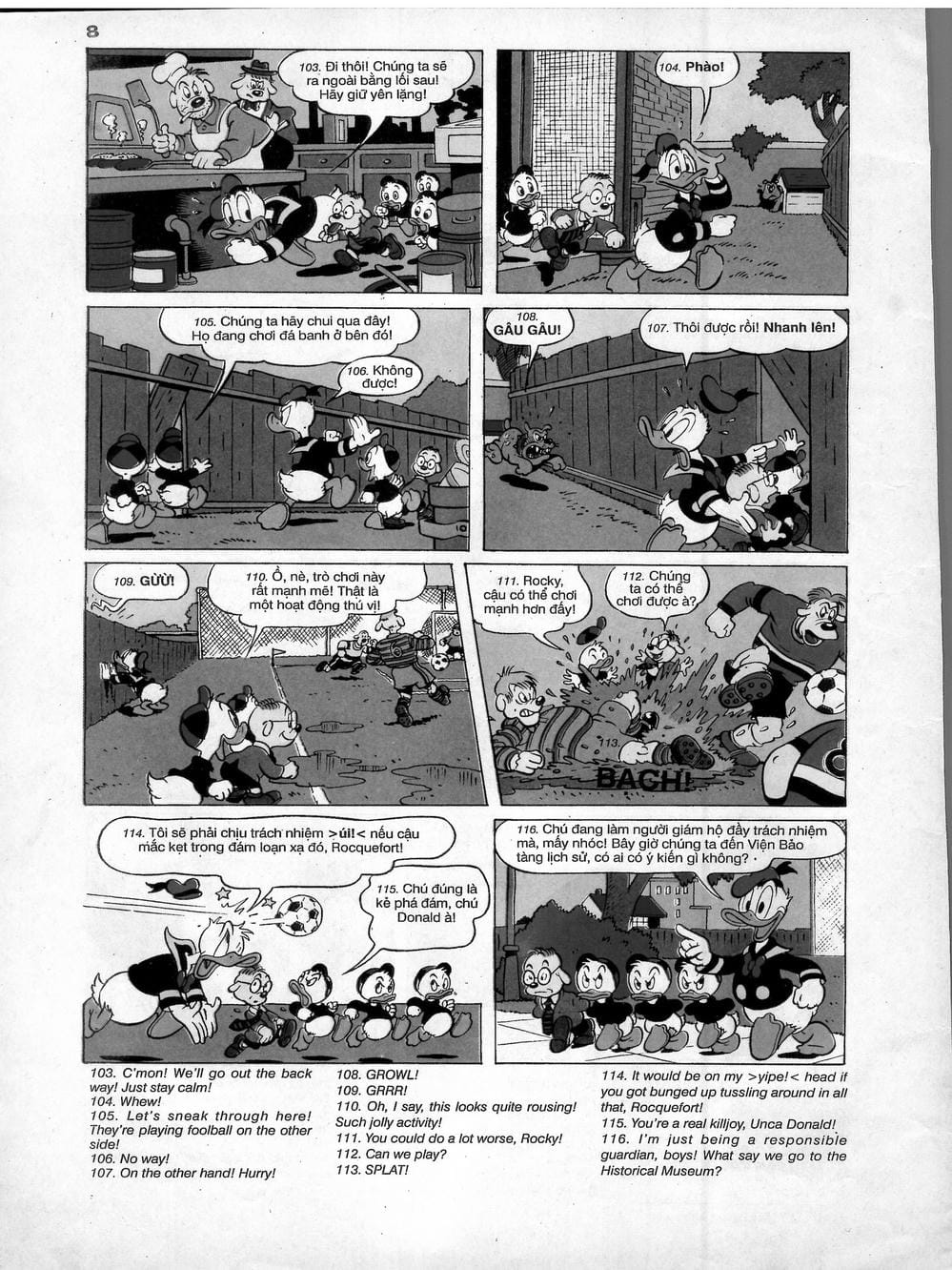 Truyện Tranh Donald Và Bạn Hữu trang 2