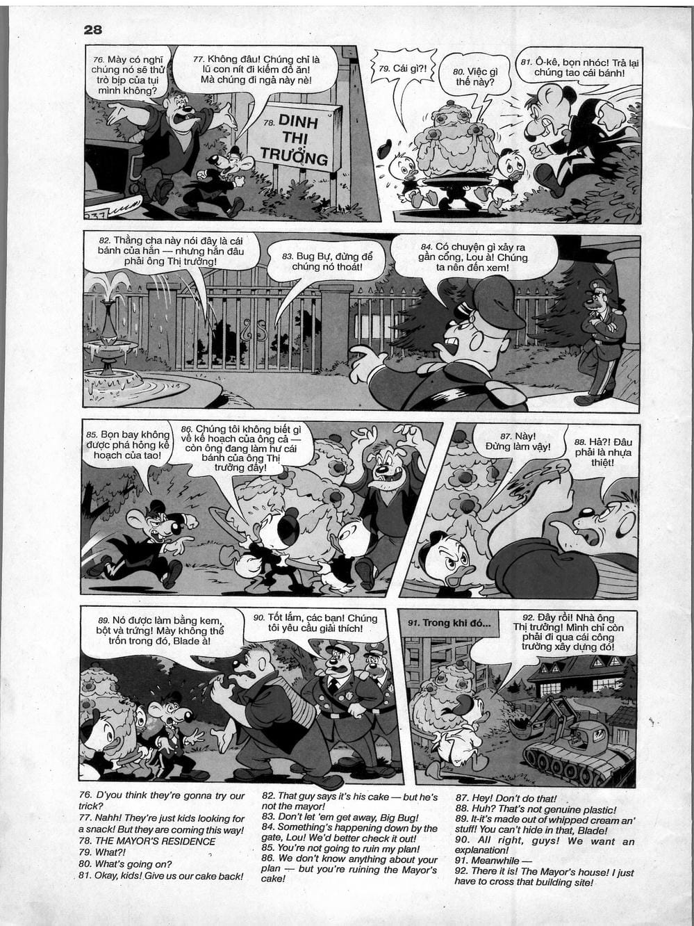 Truyện Tranh Donald Và Bạn Hữu trang 2