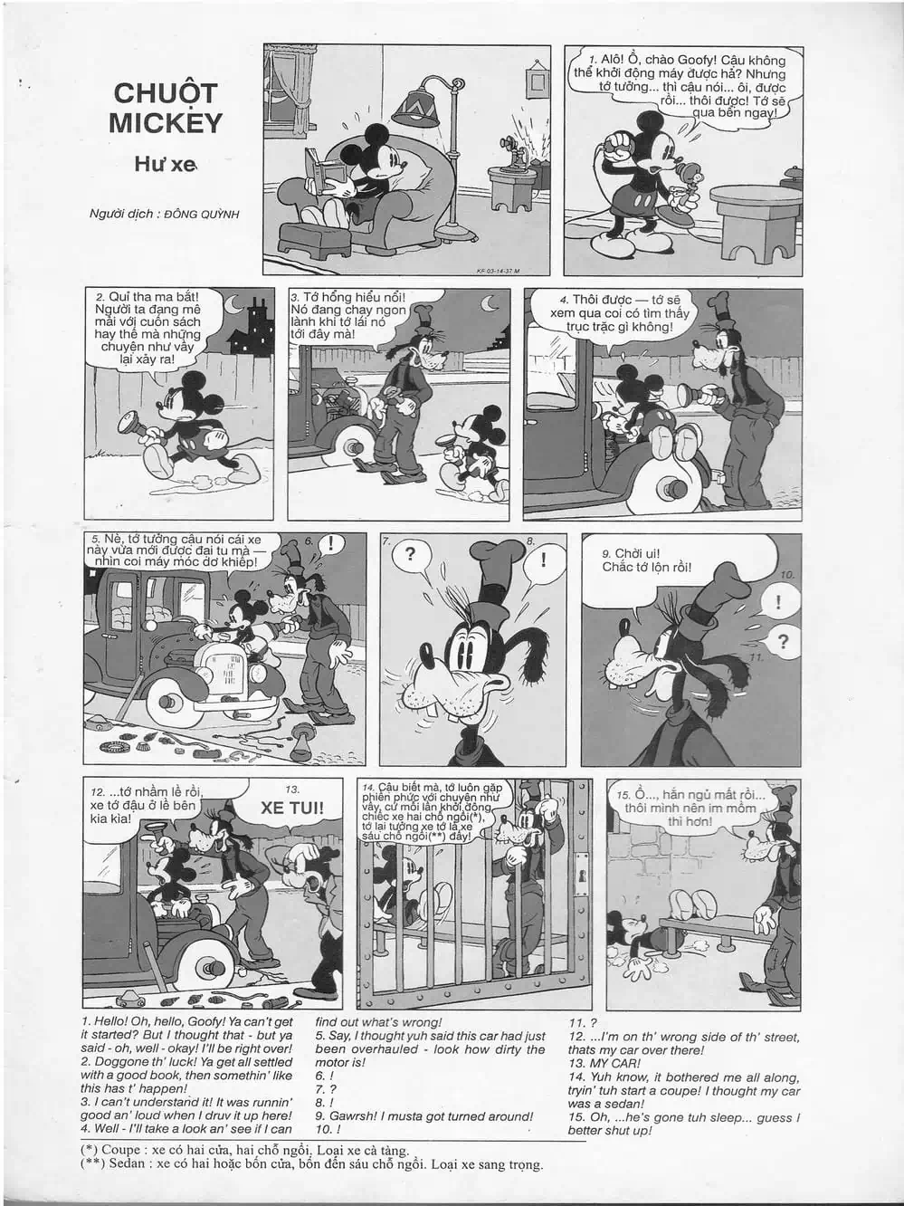 Truyện Tranh Donald Và Bạn Hữu trang 2