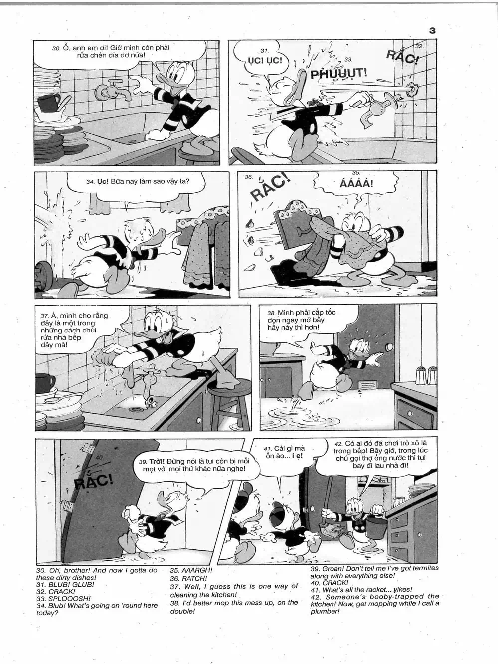 Truyện Tranh Donald Và Bạn Hữu trang 2