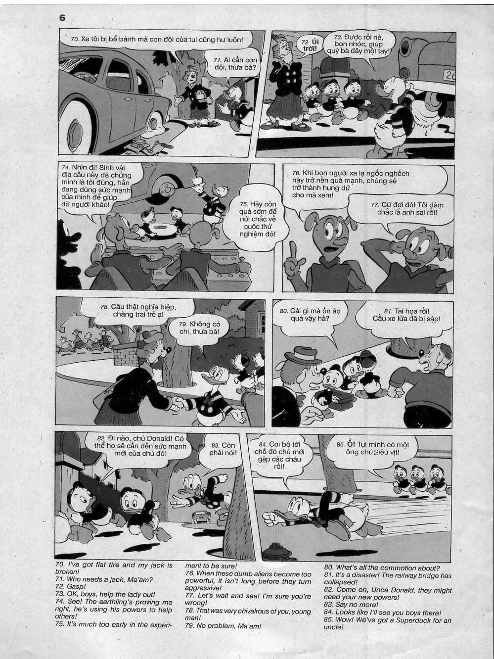 Truyện Tranh Donald Và Bạn Hữu trang 2