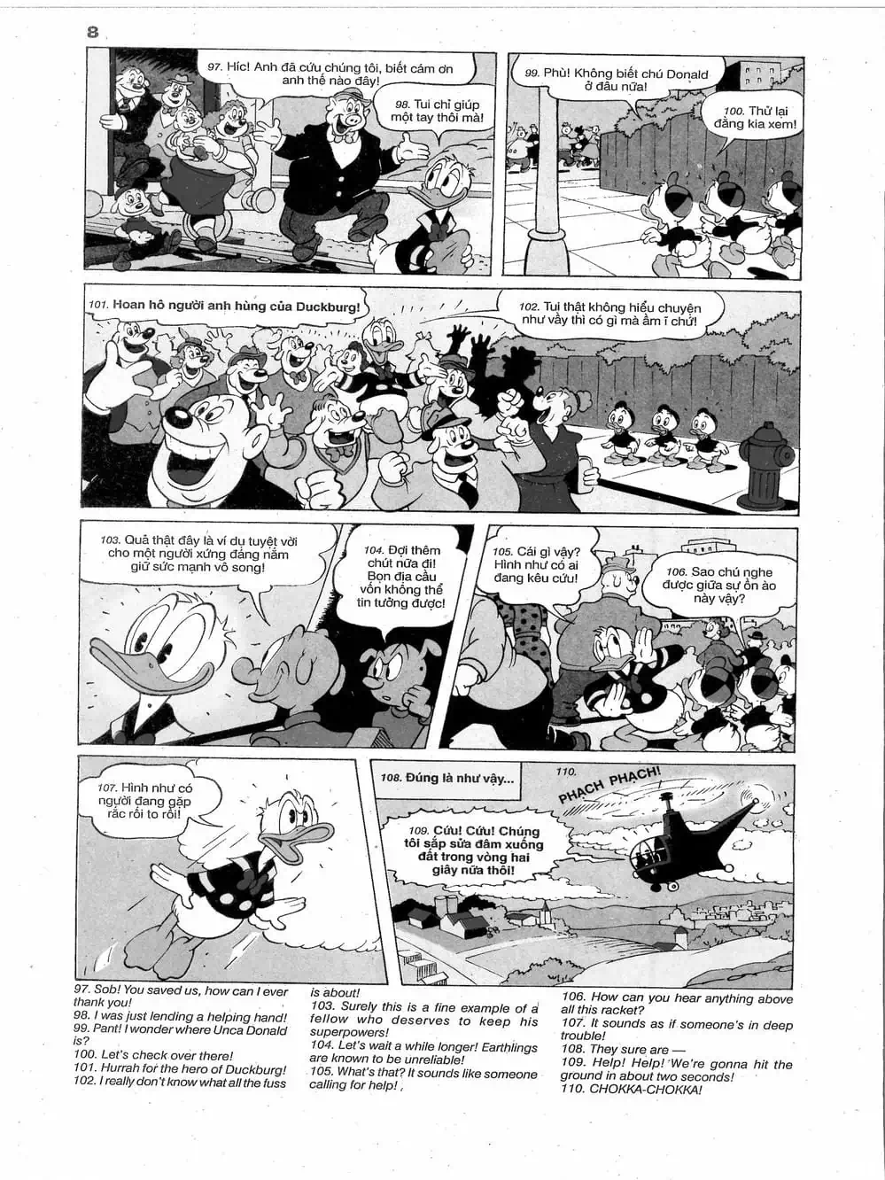 Truyện Tranh Donald Và Bạn Hữu trang 2