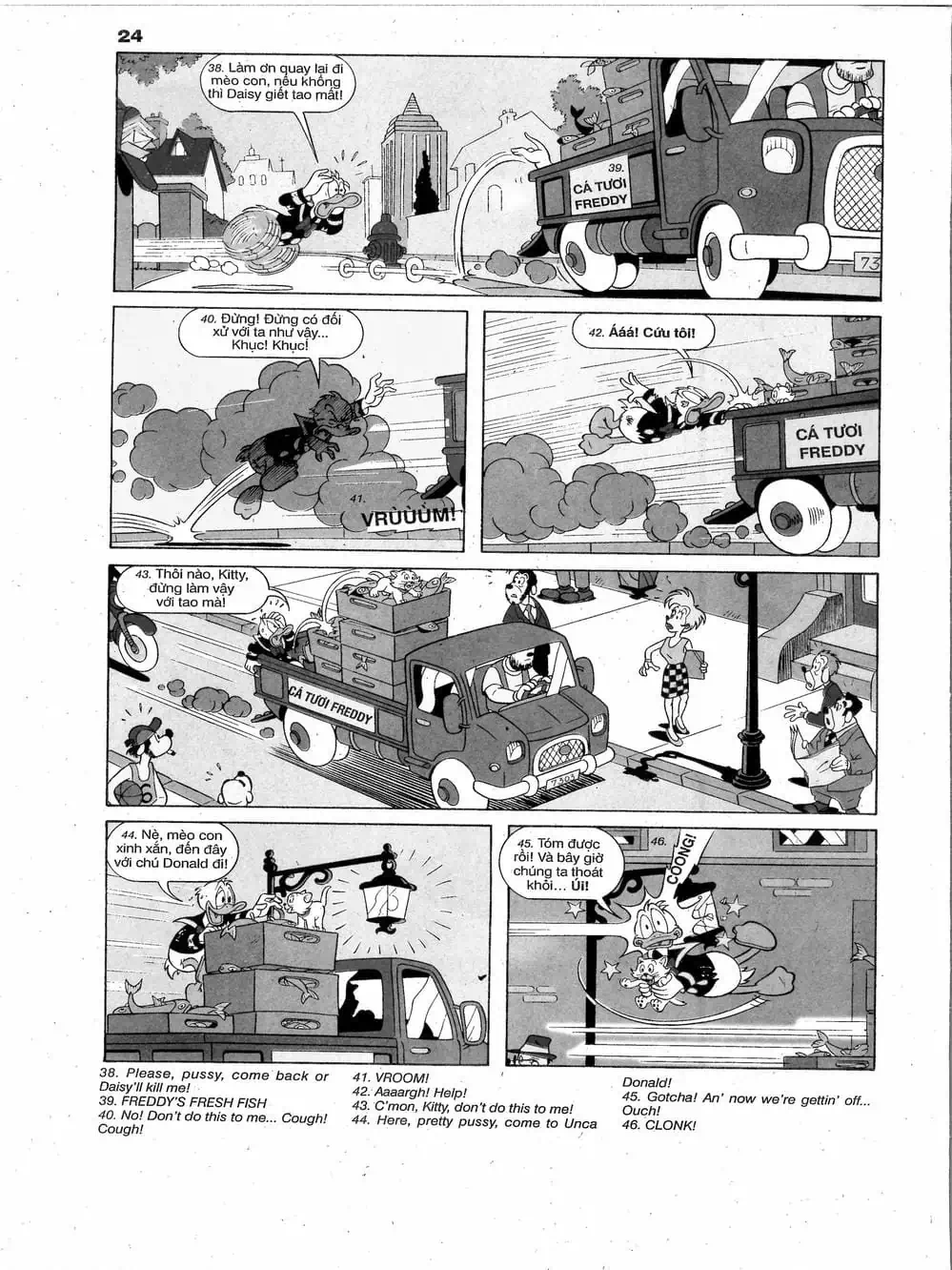 Truyện Tranh Donald Và Bạn Hữu trang 2