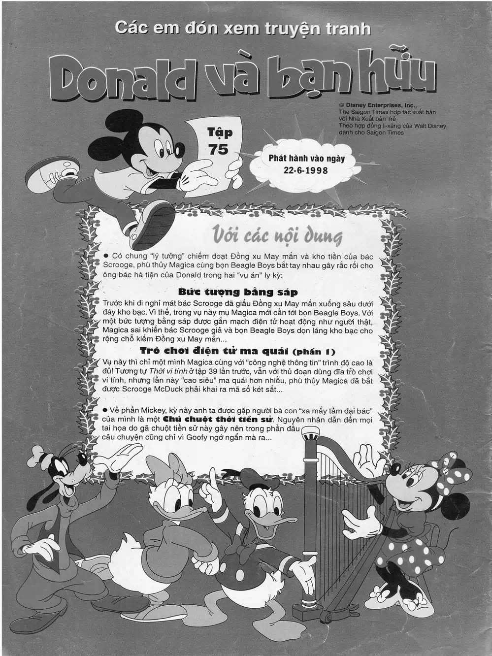 Truyện Tranh Donald Và Bạn Hữu trang 2