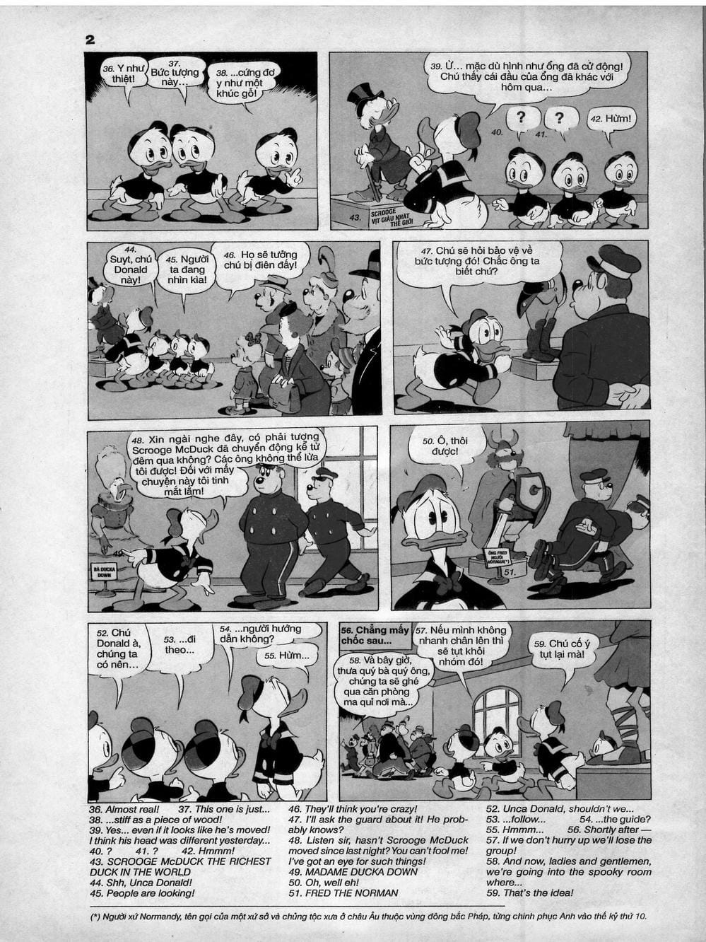 Truyện Tranh Donald Và Bạn Hữu trang 2