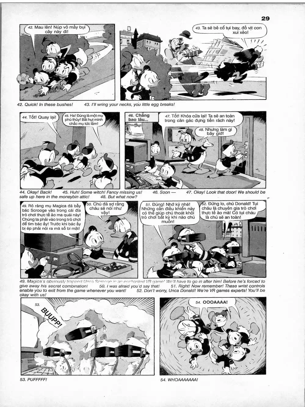 Truyện Tranh Donald Và Bạn Hữu trang 2