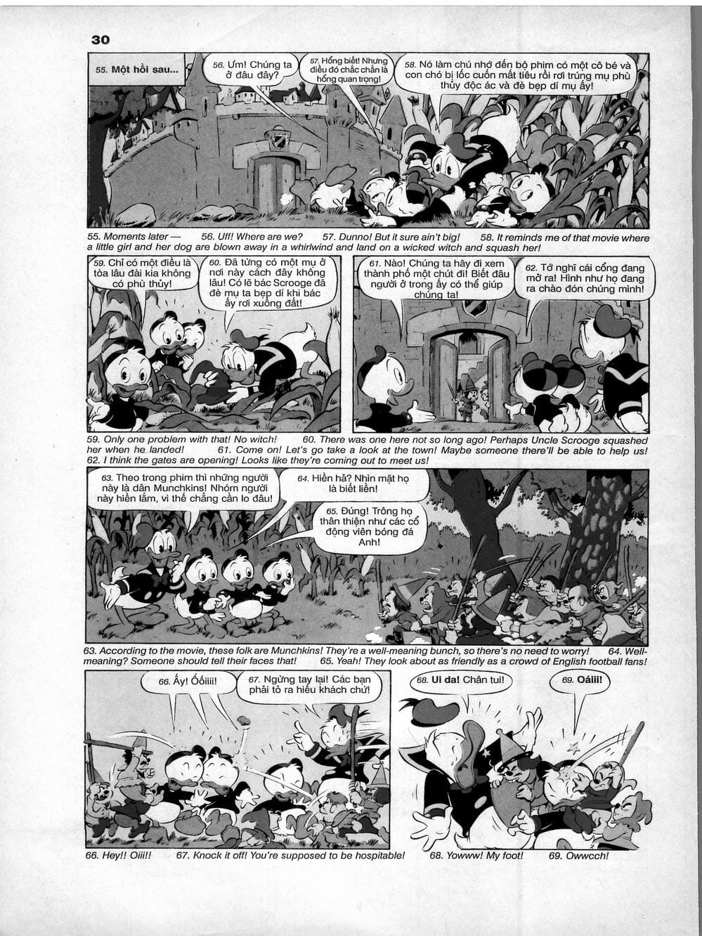 Truyện Tranh Donald Và Bạn Hữu trang 2