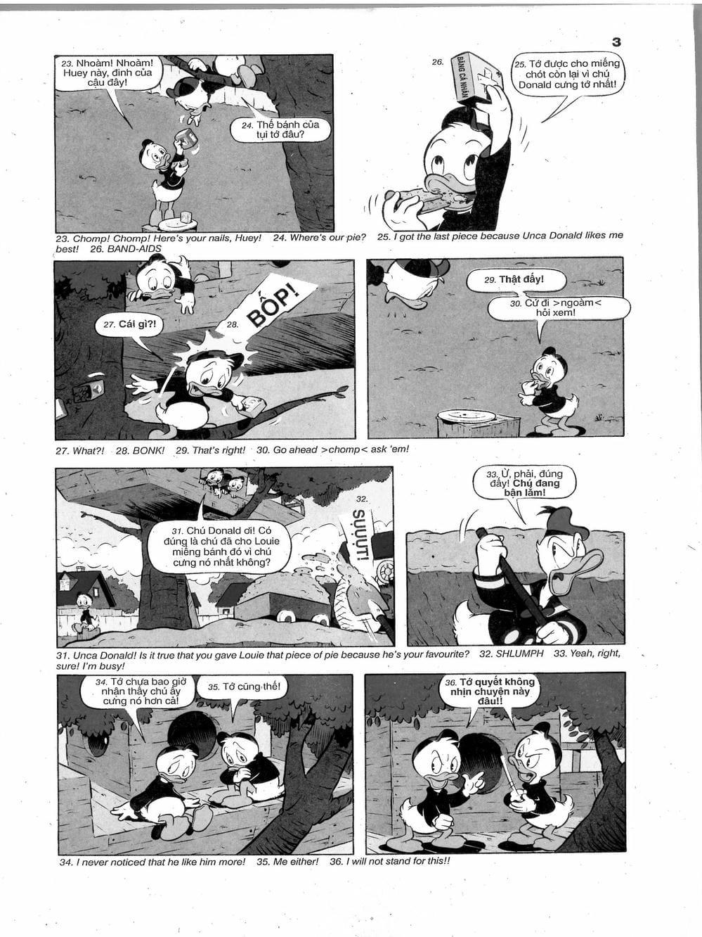 Truyện Tranh Donald Và Bạn Hữu trang 2