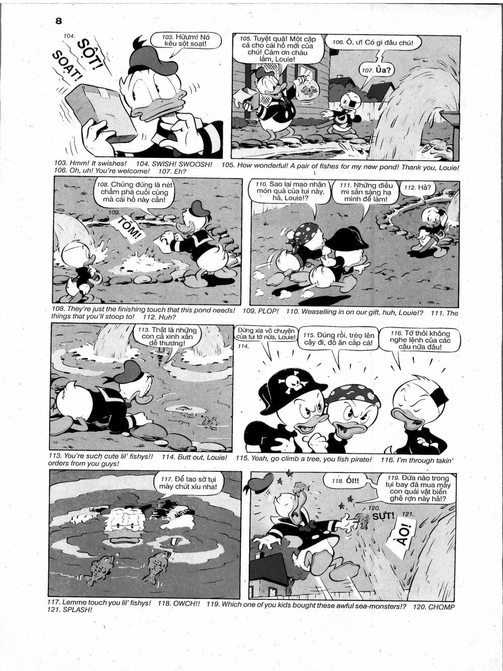 Truyện Tranh Donald Và Bạn Hữu trang 2