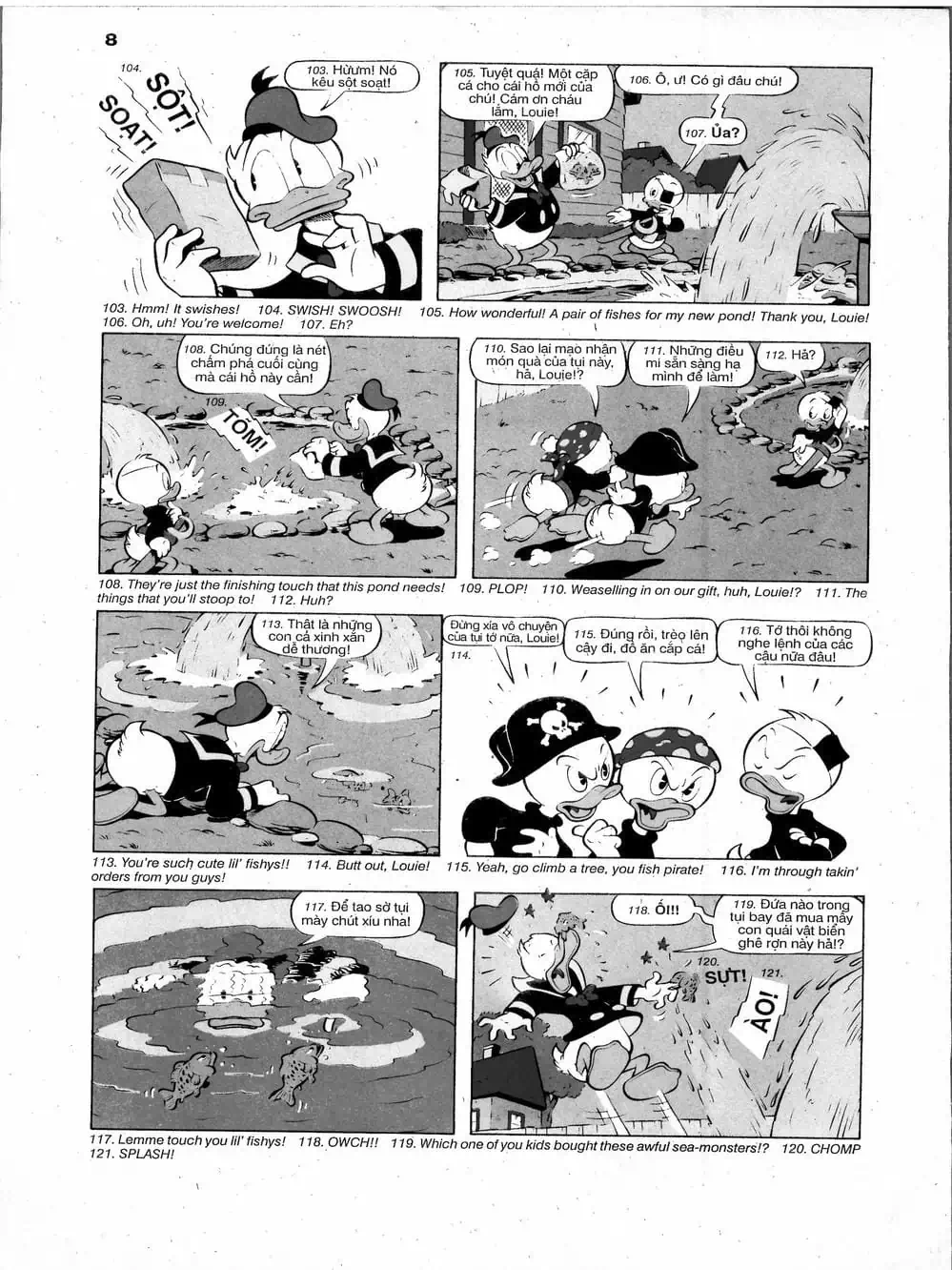 Truyện Tranh Donald Và Bạn Hữu trang 2