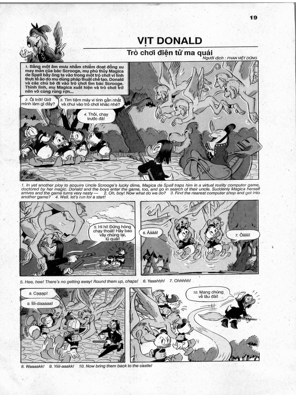 Truyện Tranh Donald Và Bạn Hữu trang 2