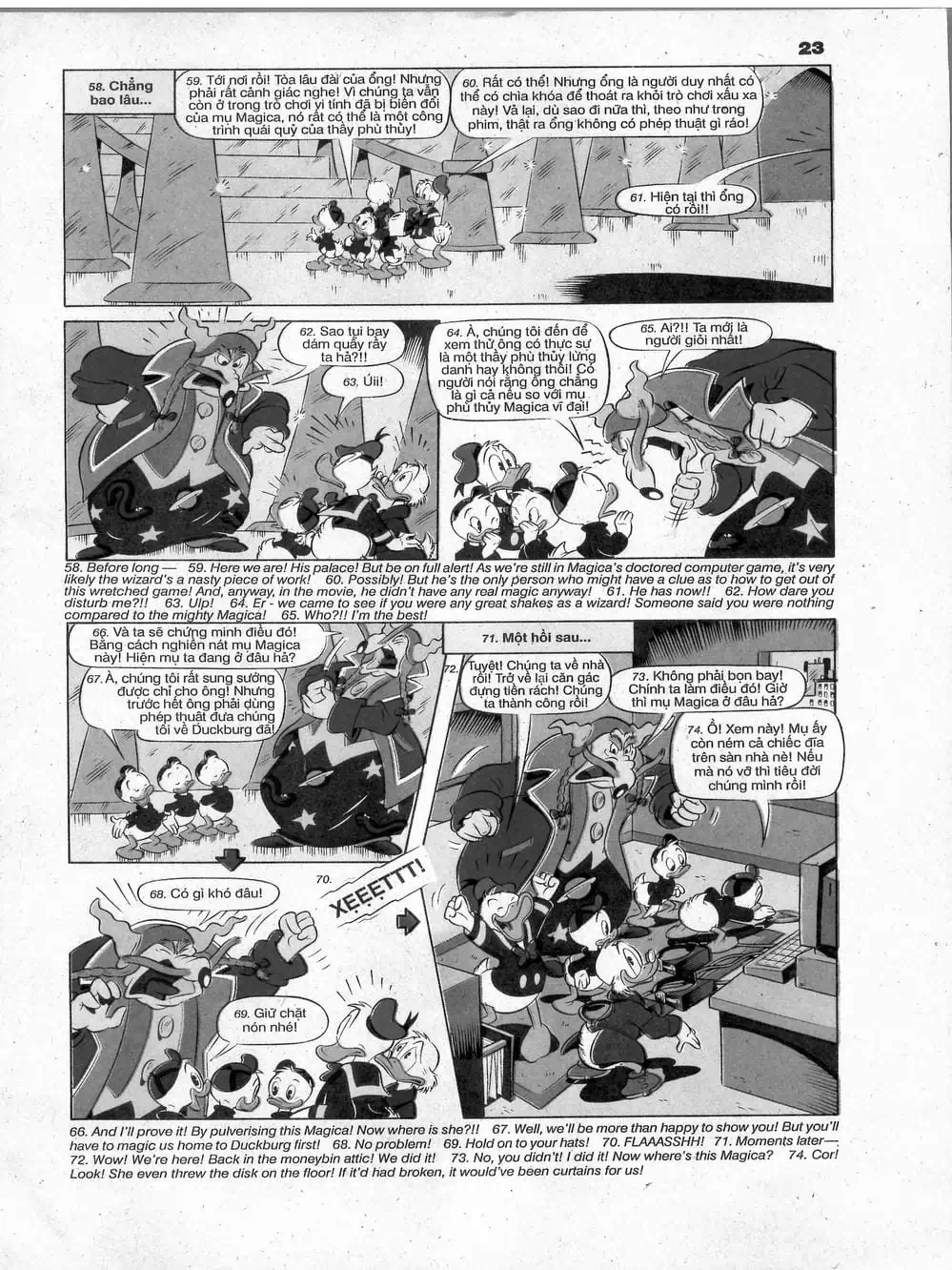 Truyện Tranh Donald Và Bạn Hữu trang 2