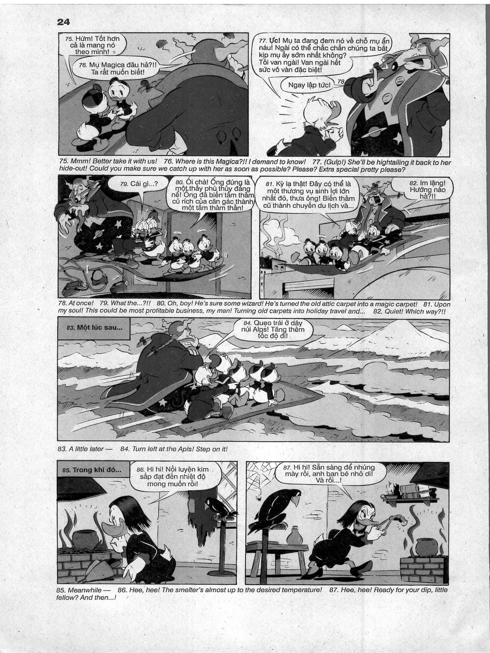 Truyện Tranh Donald Và Bạn Hữu trang 2