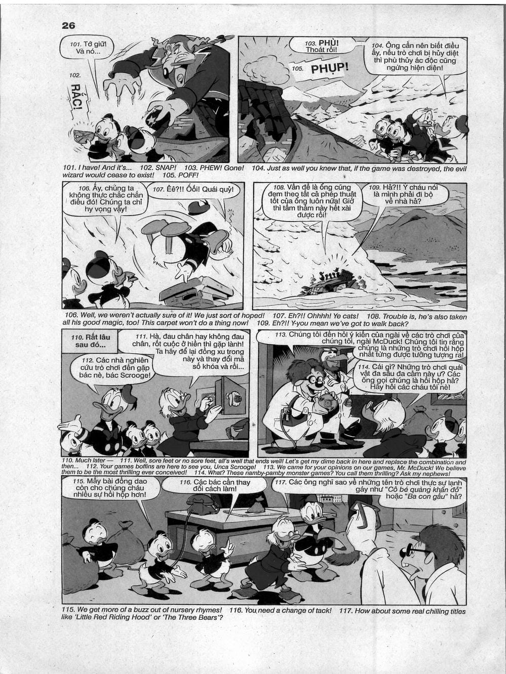 Truyện Tranh Donald Và Bạn Hữu trang 2