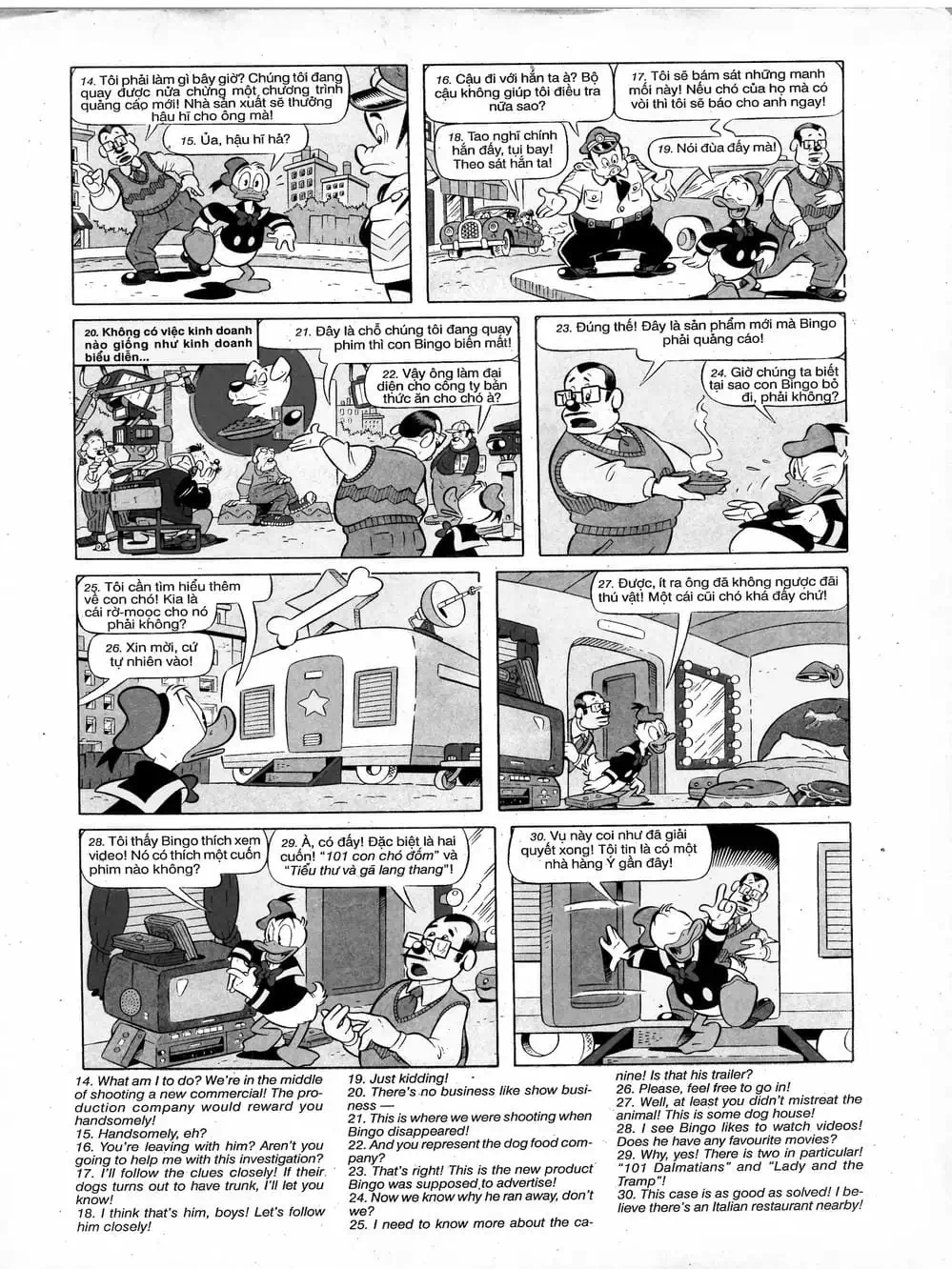 Truyện Tranh Donald Và Bạn Hữu trang 2