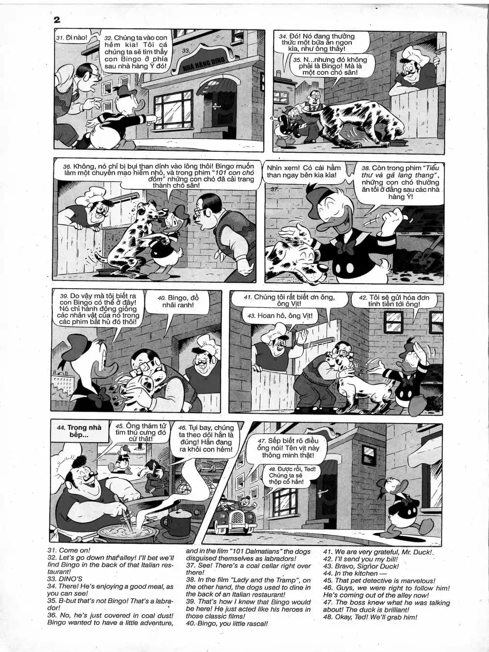 Truyện Tranh Donald Và Bạn Hữu trang 2