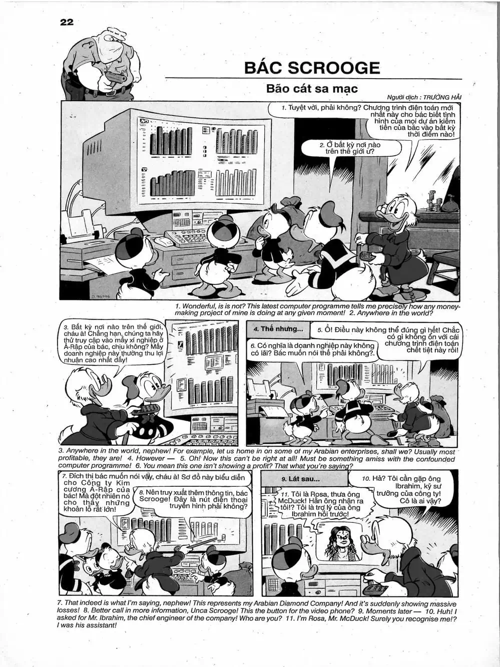 Truyện Tranh Donald Và Bạn Hữu trang 2