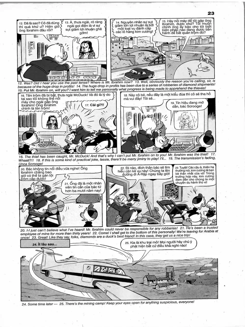 Truyện Tranh Donald Và Bạn Hữu trang 2