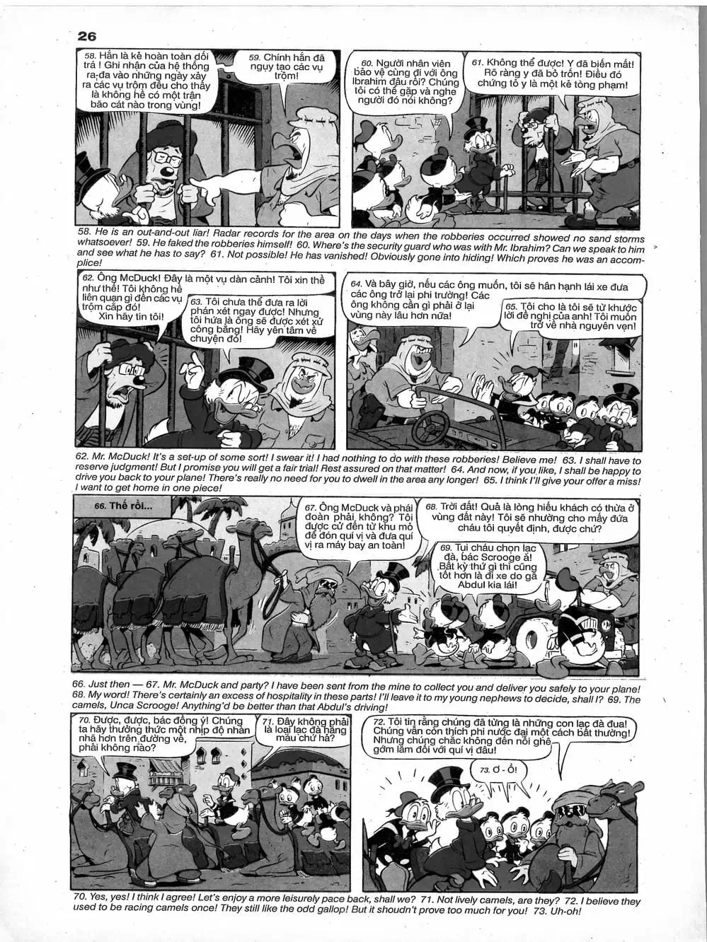 Truyện Tranh Donald Và Bạn Hữu trang 2