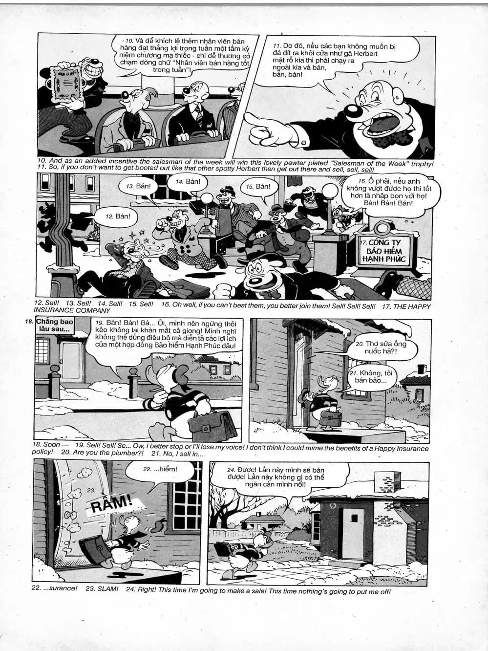 Truyện Tranh Donald Và Bạn Hữu trang 2