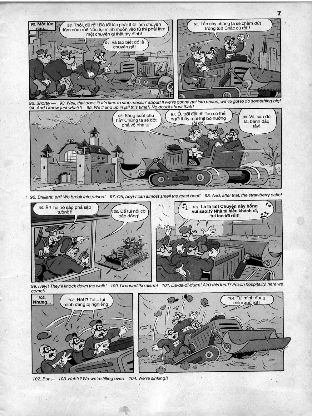 Truyện Tranh Donald Và Bạn Hữu trang 2