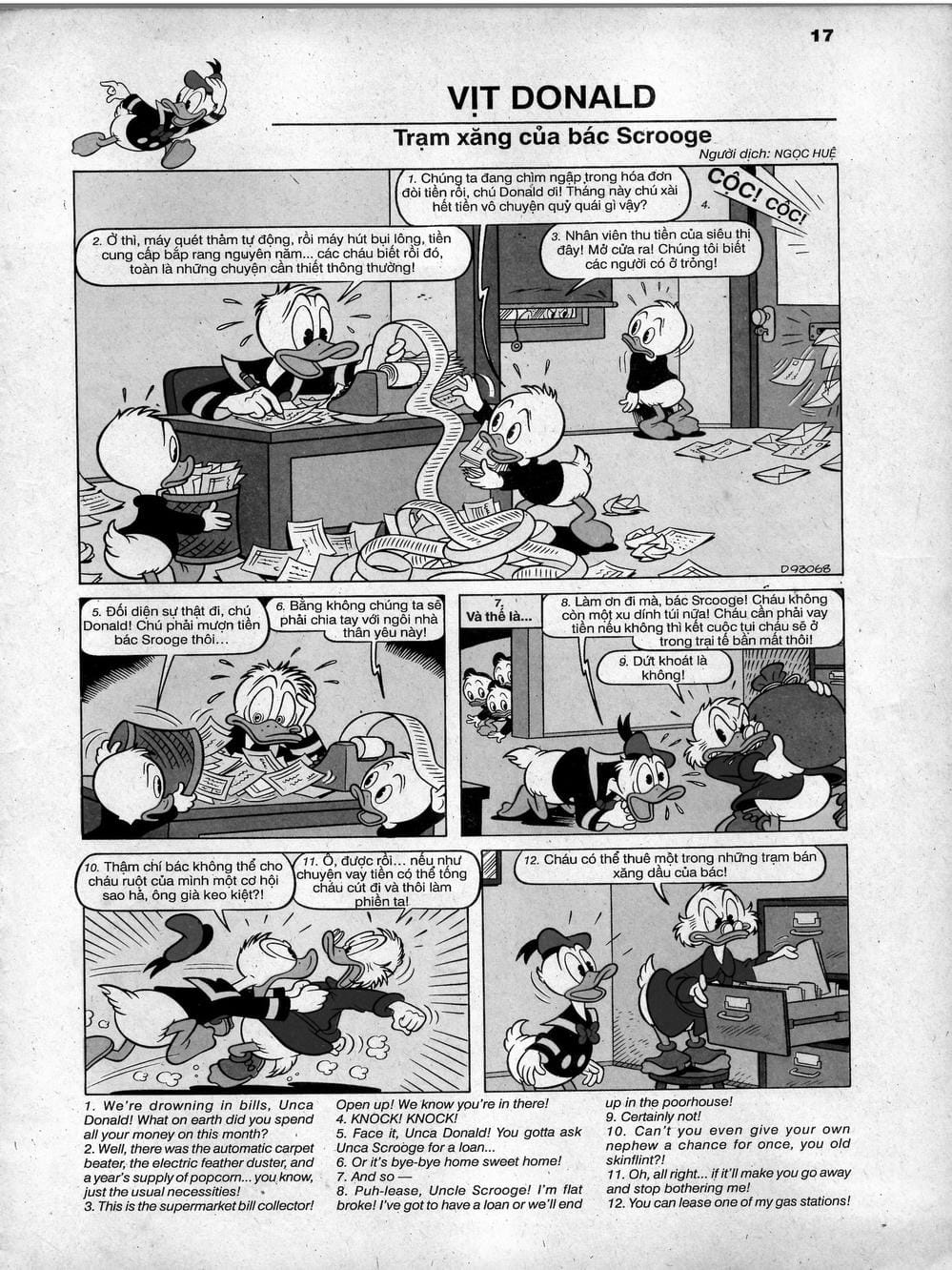 Truyện Tranh Donald Và Bạn Hữu trang 2