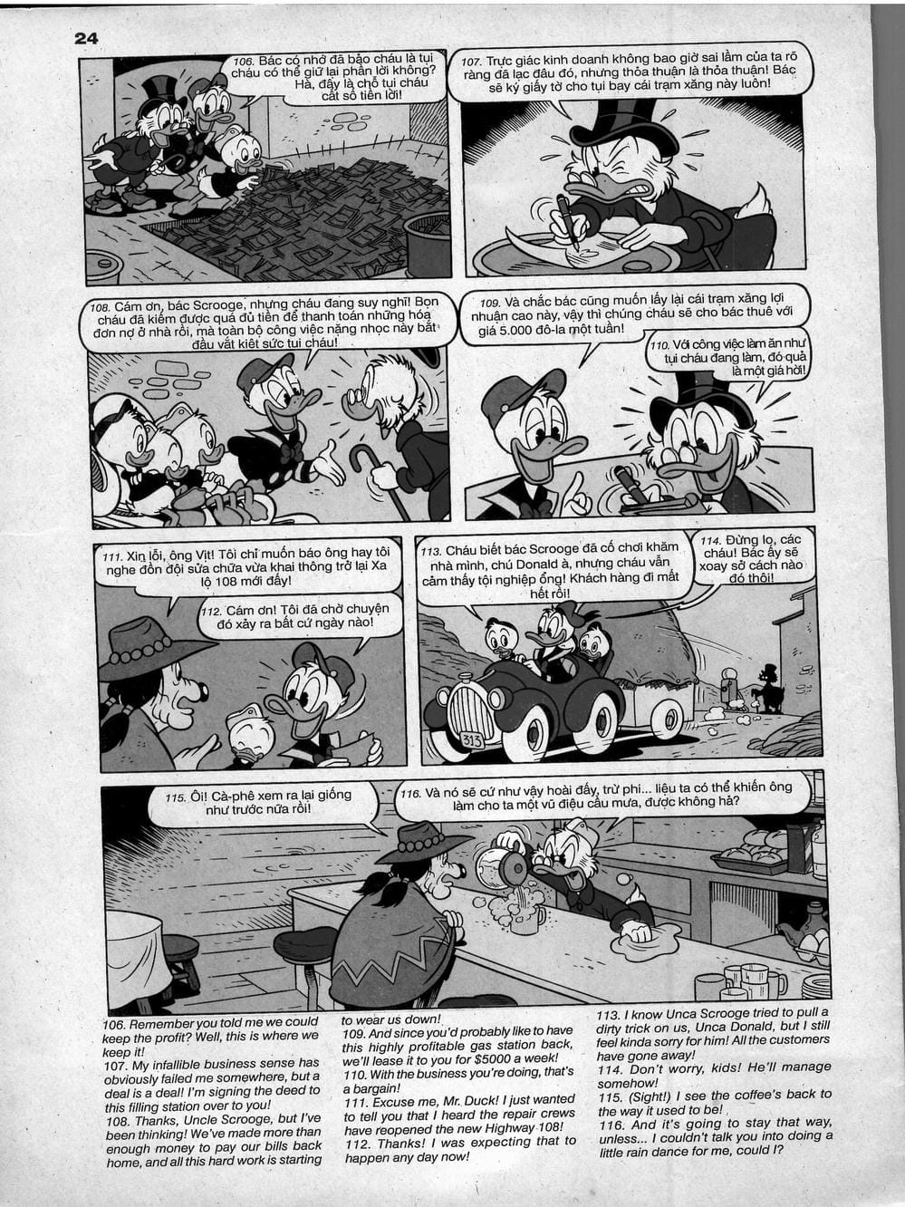 Truyện Tranh Donald Và Bạn Hữu trang 2
