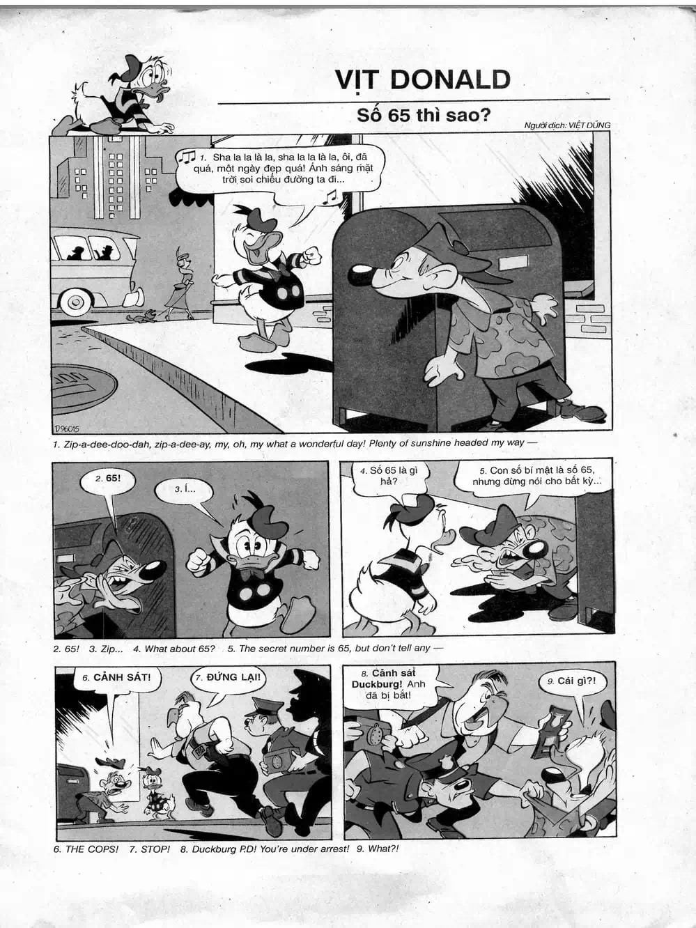 Truyện Tranh Donald Và Bạn Hữu trang 2
