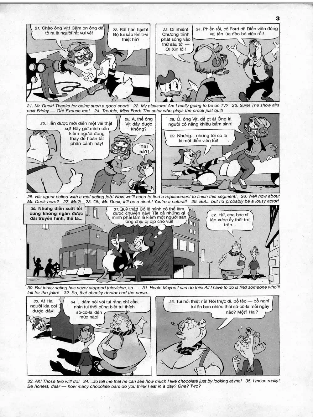Truyện Tranh Donald Và Bạn Hữu trang 2