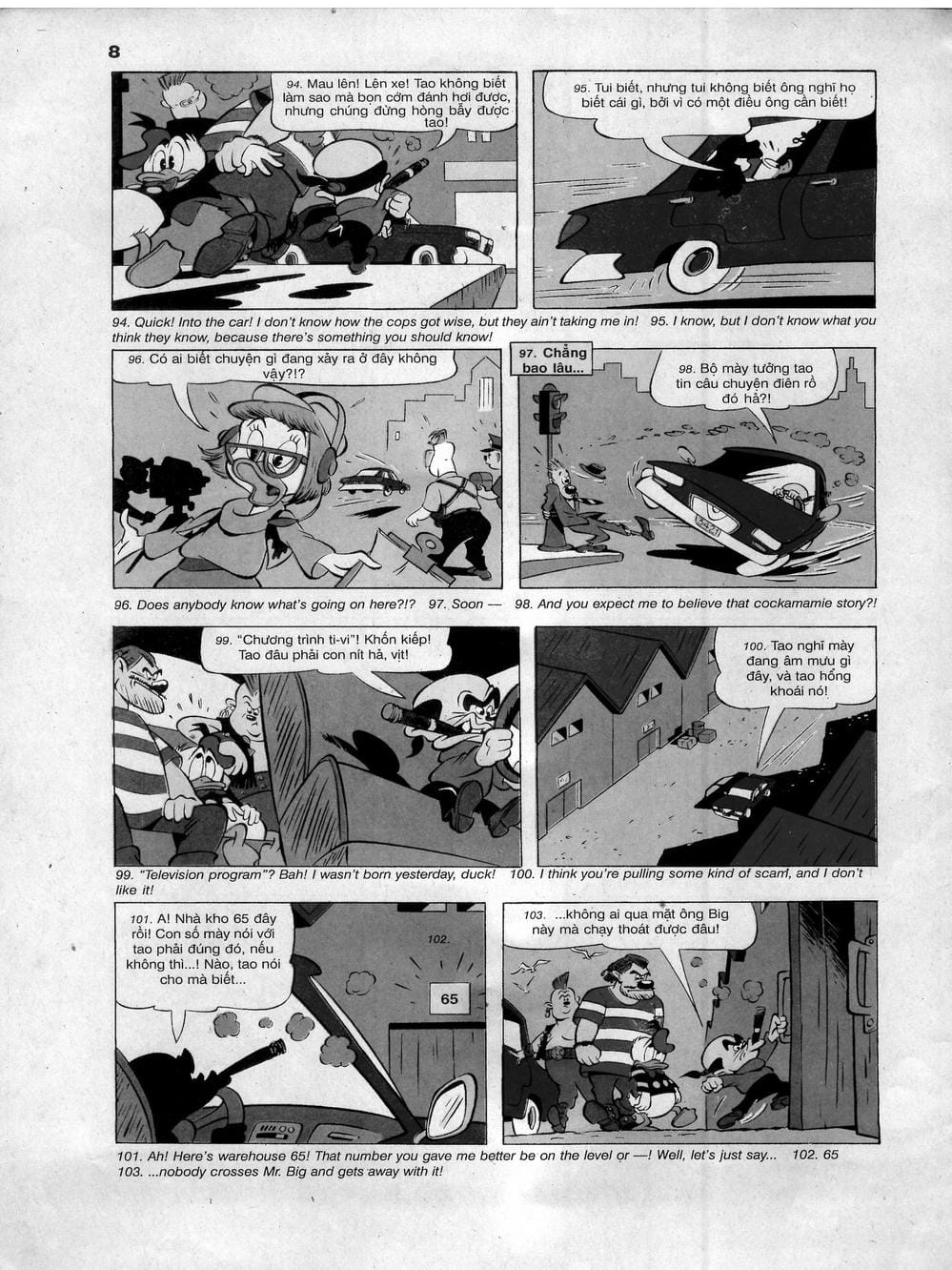 Truyện Tranh Donald Và Bạn Hữu trang 2