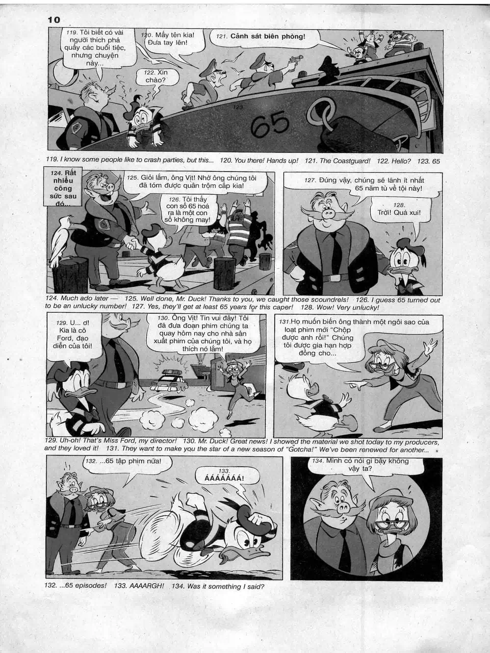 Truyện Tranh Donald Và Bạn Hữu trang 2