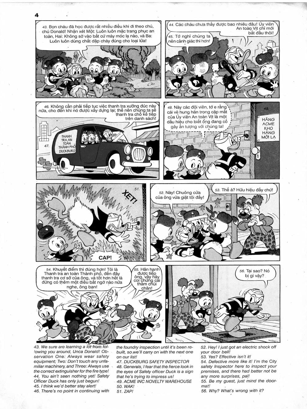 Truyện Tranh Donald Và Bạn Hữu trang 2