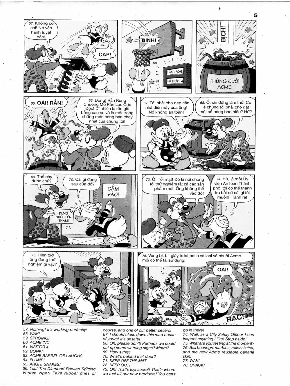 Truyện Tranh Donald Và Bạn Hữu trang 2