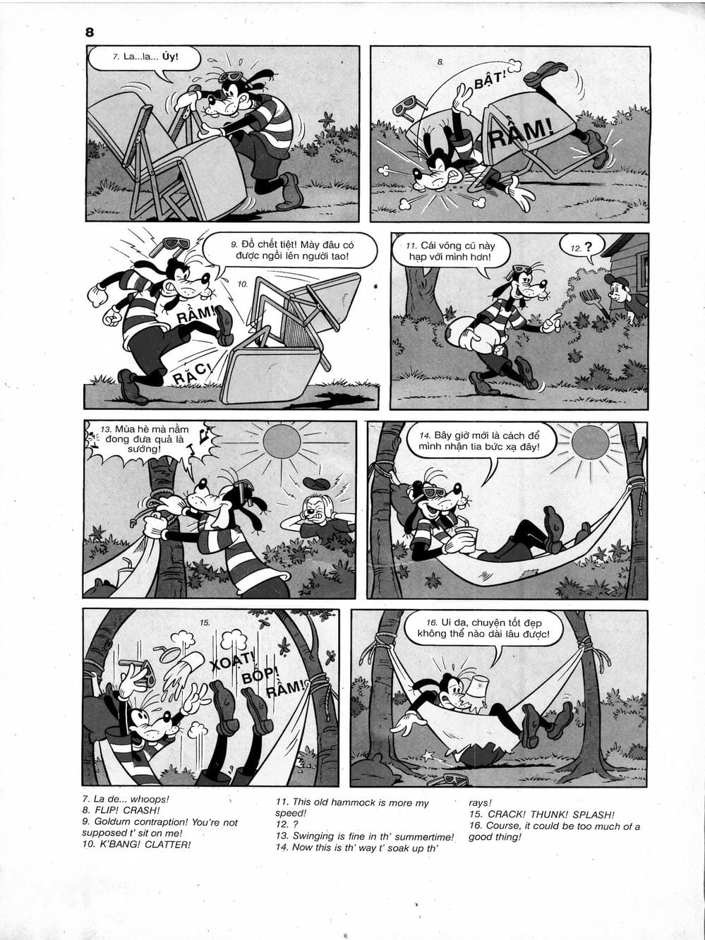 Truyện Tranh Donald Và Bạn Hữu trang 2