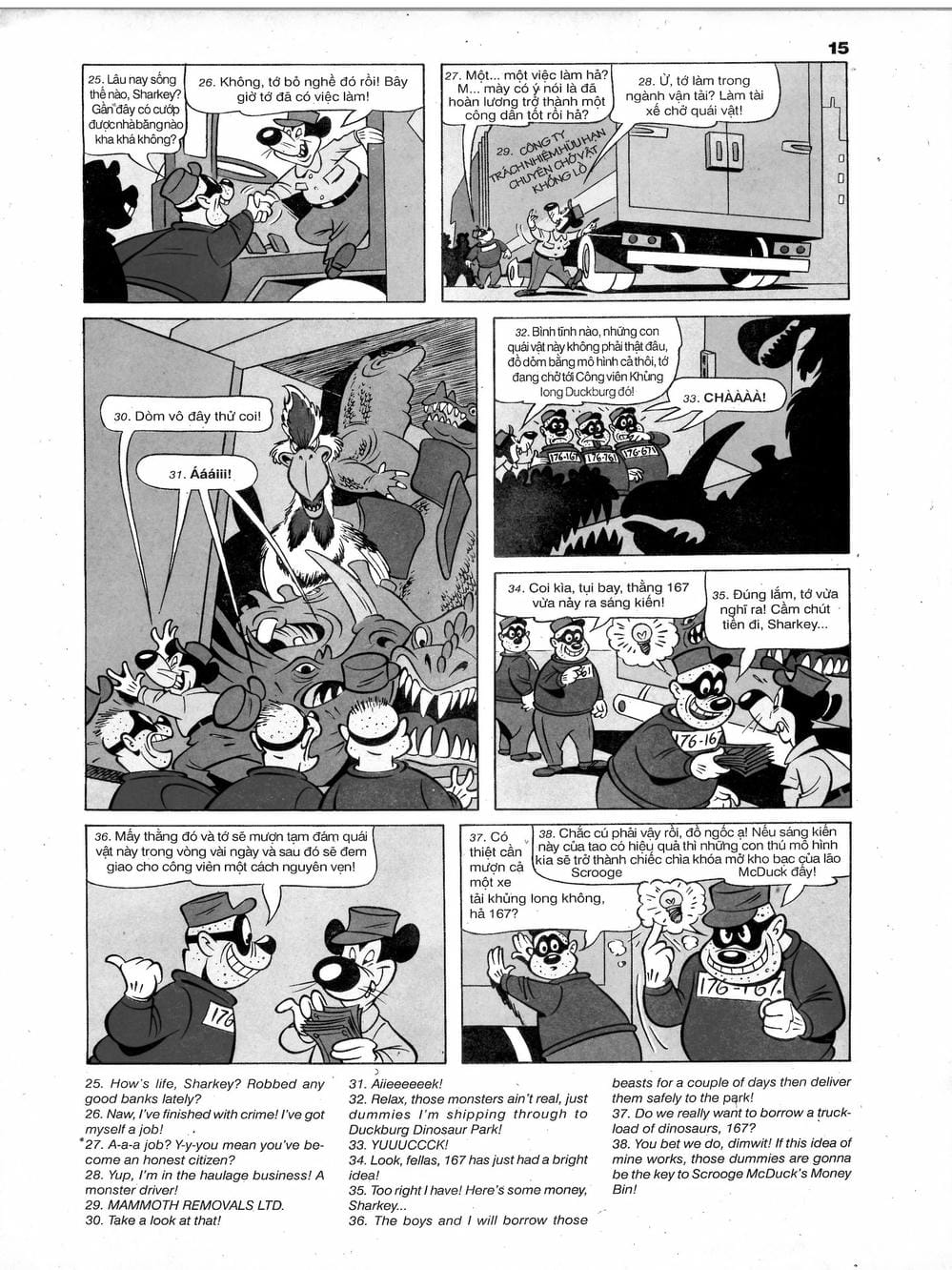 Truyện Tranh Donald Và Bạn Hữu trang 2