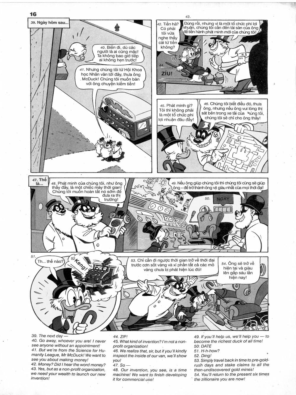 Truyện Tranh Donald Và Bạn Hữu trang 2