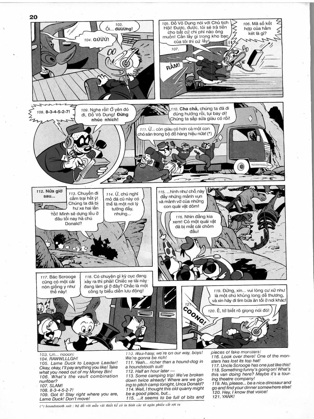 Truyện Tranh Donald Và Bạn Hữu trang 2