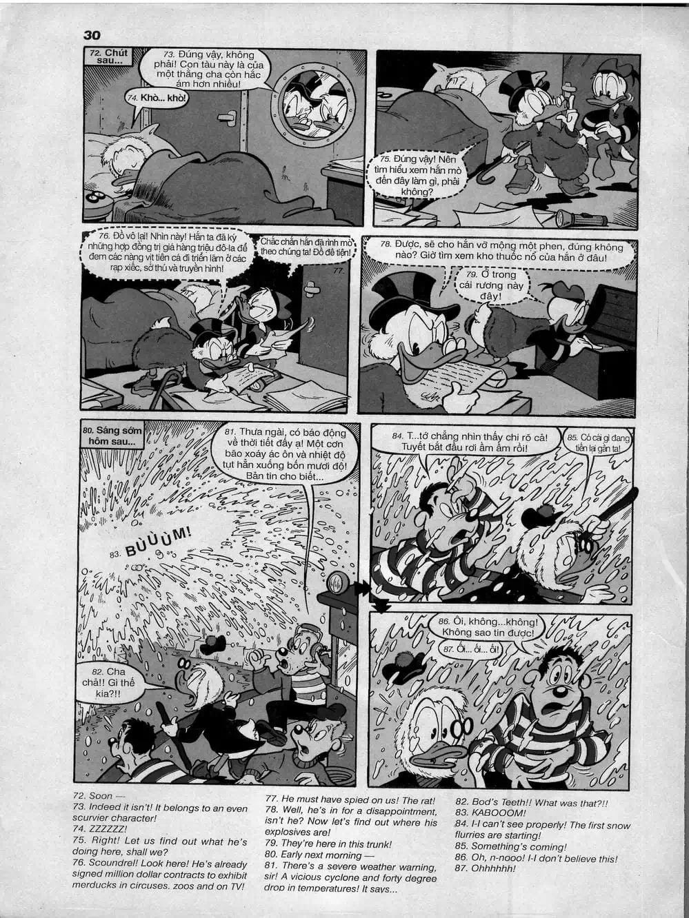 Truyện Tranh Donald Và Bạn Hữu trang 2