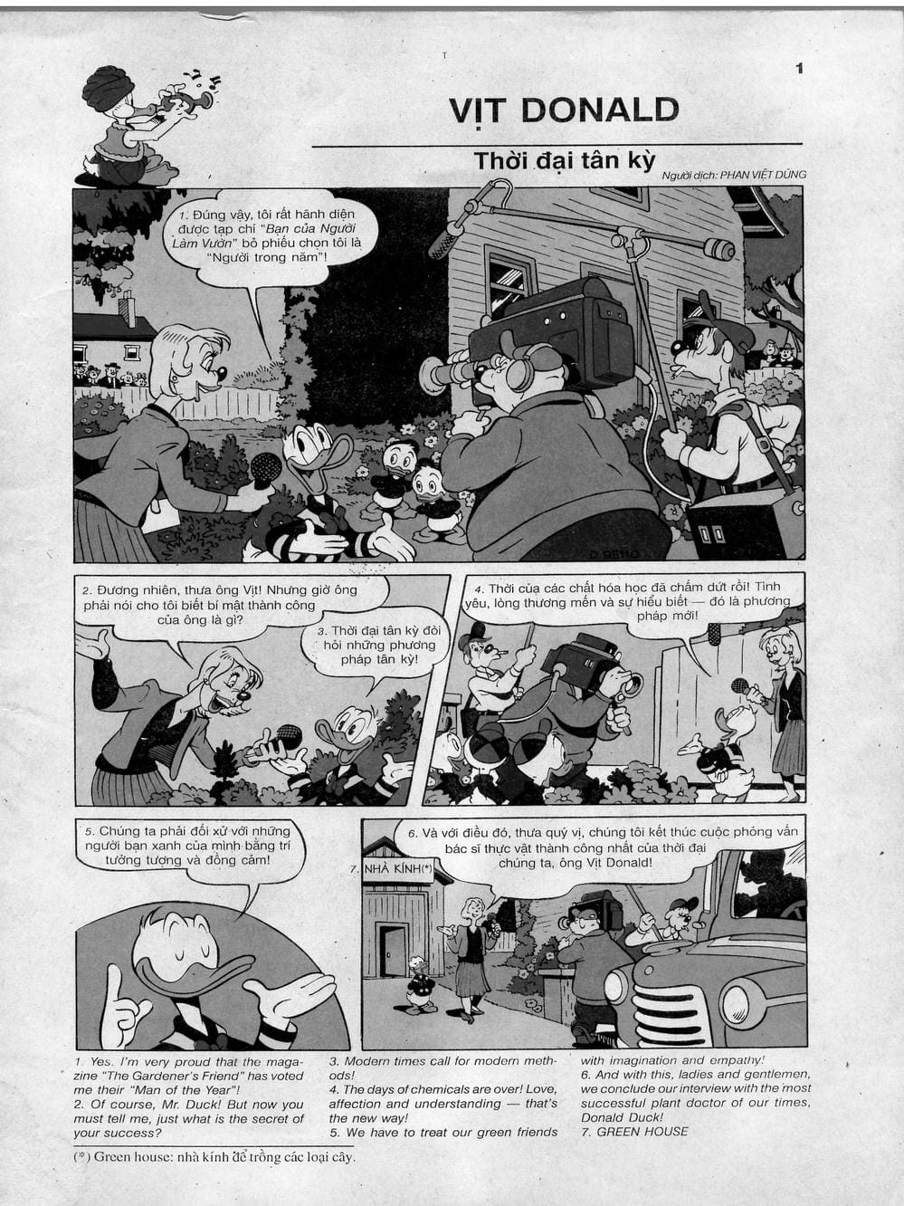 Truyện Tranh Donald Và Bạn Hữu trang 2