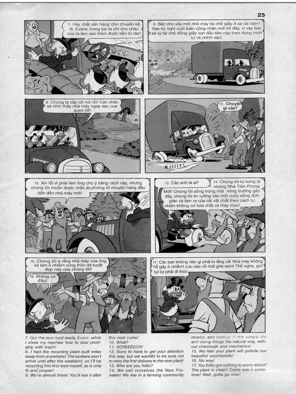 Truyện Tranh Donald Và Bạn Hữu trang 2