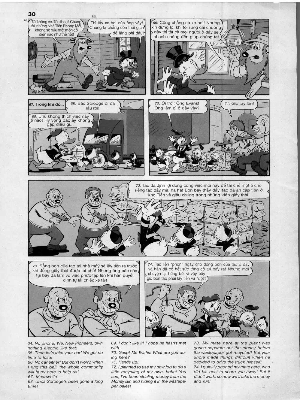 Truyện Tranh Donald Và Bạn Hữu trang 2
