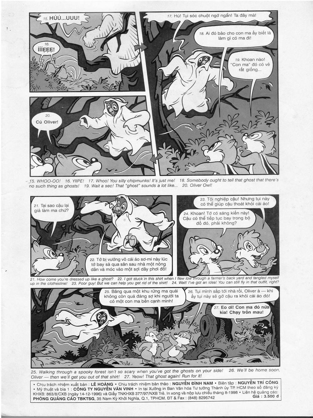 Truyện Tranh Donald Và Bạn Hữu trang 2