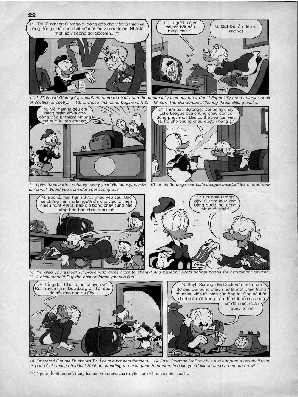 Truyện Tranh Donald Và Bạn Hữu trang 2