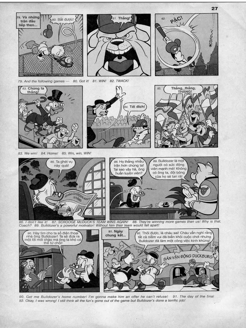 Truyện Tranh Donald Và Bạn Hữu trang 2