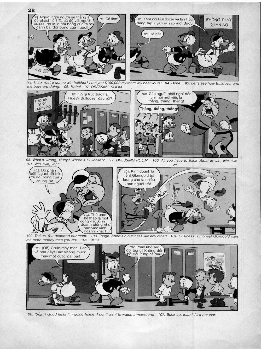 Truyện Tranh Donald Và Bạn Hữu trang 2