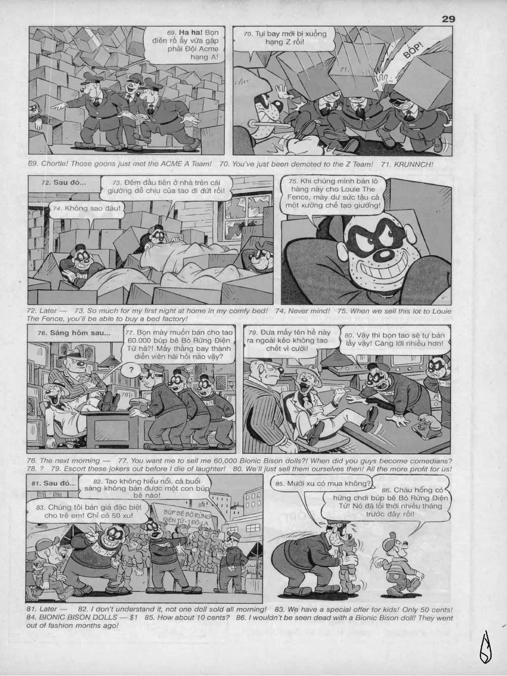 Truyện Tranh Donald Và Bạn Hữu trang 2