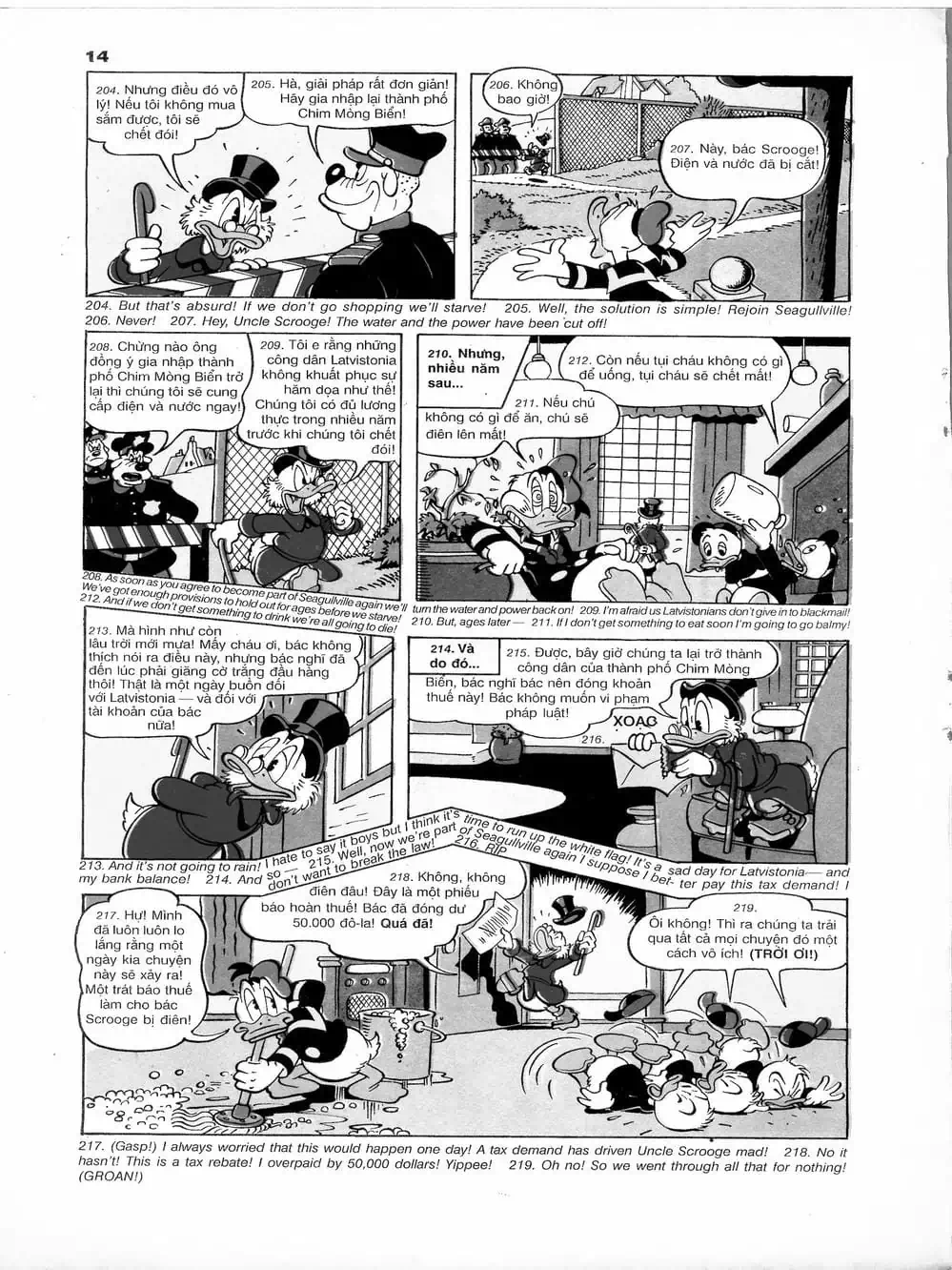 Truyện Tranh Donald Và Bạn Hữu trang 2