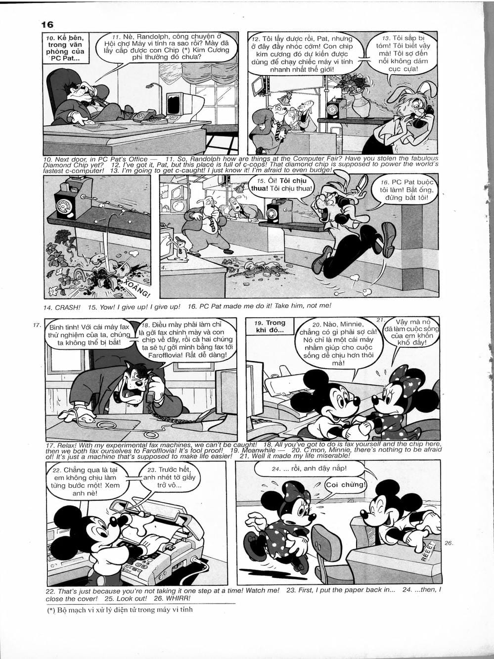 Truyện Tranh Donald Và Bạn Hữu trang 2